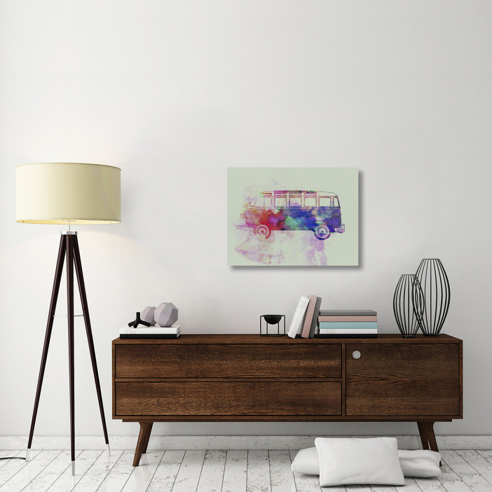 "VW Bus Watercolor" Fine Art Print
