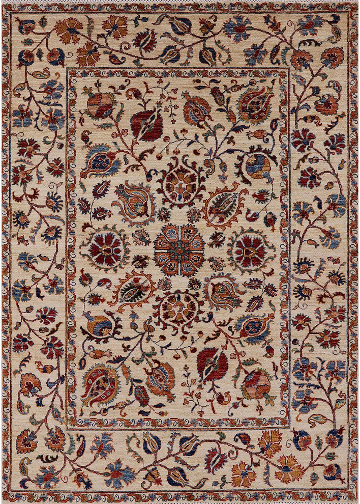 Ahgly Company Indoor Rectangle Mid-Century Modern Area Rugs, 2' x 5'
