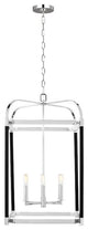 Generation Lighting, LC1156PN, Large Lantern, Polished Nickel