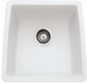 Blanco 440081 Performa 17-1/2" Undermount Single Basin SILGRANIT - White