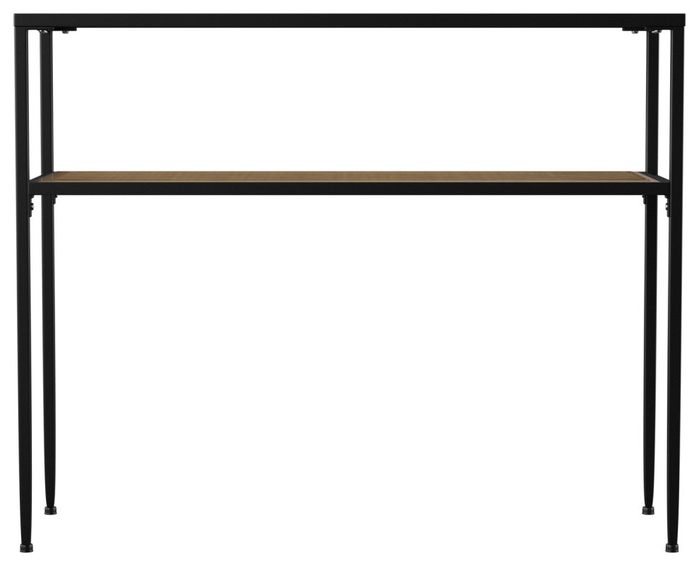 Sheringham Glass-Top Console Table