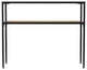 Sheringham Glass-Top Console Table