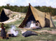 Albert Bierstadt Indian Camp, 21"x28" Wall Decal