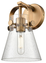 Innovations Pilaster Ii Cone 1 6.5" Sconce Brushed Brass