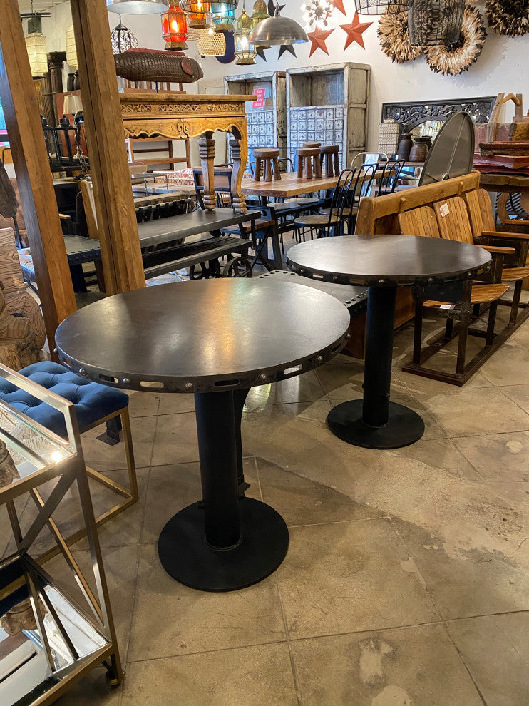 Iron Gunmetal Bistro Table