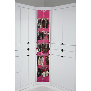Lazy Shoezen Rotating Women's Shoe Organizer for Custom Closet Systems, 95"