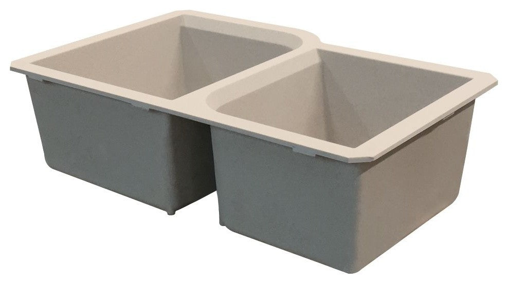 Transolid Radius Granite 31-in Undermount Kitchen Sink