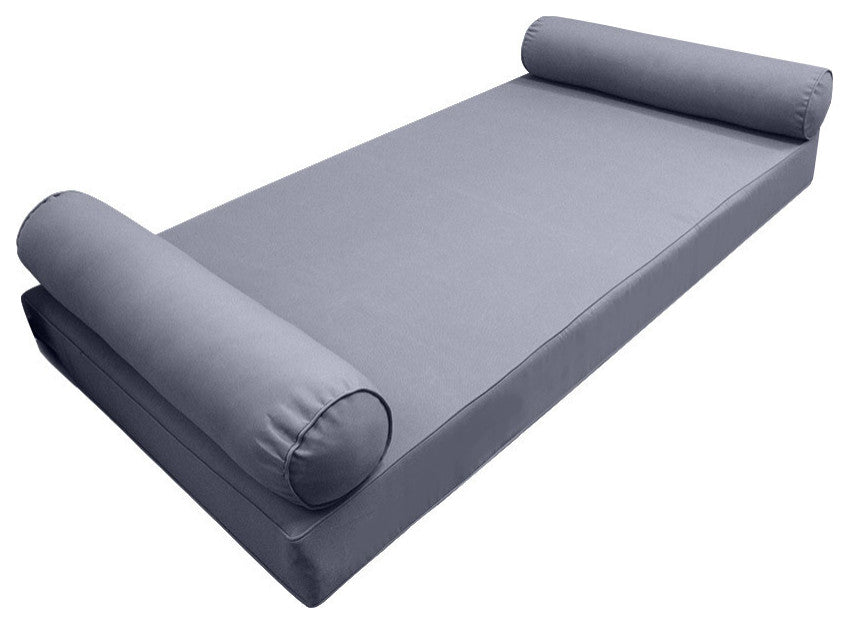 Style5 Twin-XL Same Pipe Mattress Bolster Cushion Outdoor Slip cover ONLY AD001