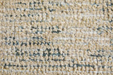 Weave & Wander Ramey Vintage Space Dyed Wool Rug, Tan/Gray, 9'x12'