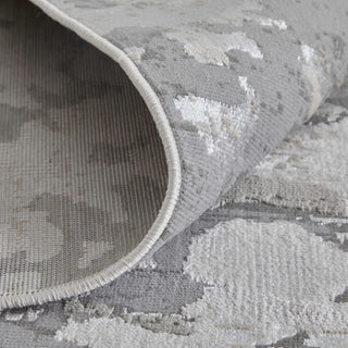 Weave & Wander Orin Modern Abstract, Silver/Gray, 13'x20'