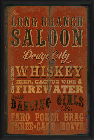 Long Branch Saloon Print