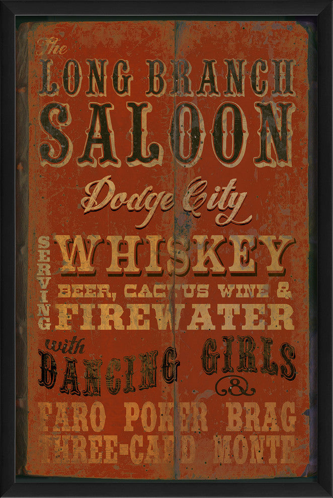 Long Branch Saloon Print