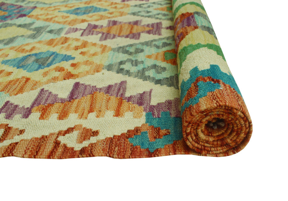 Sangat Kilim Henry Rust Runner