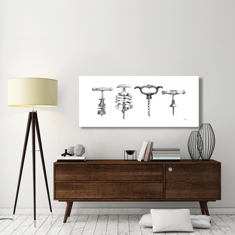 "Corkscrew Collection" Digital Paper Print by Avery Tillmon, 62"x26"