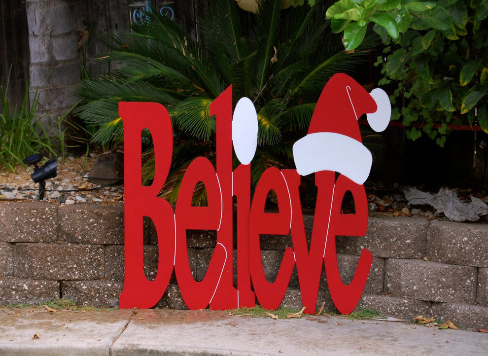 Believe Stake Sign