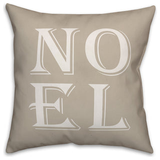 Noel 16"x16" Throw Pillow