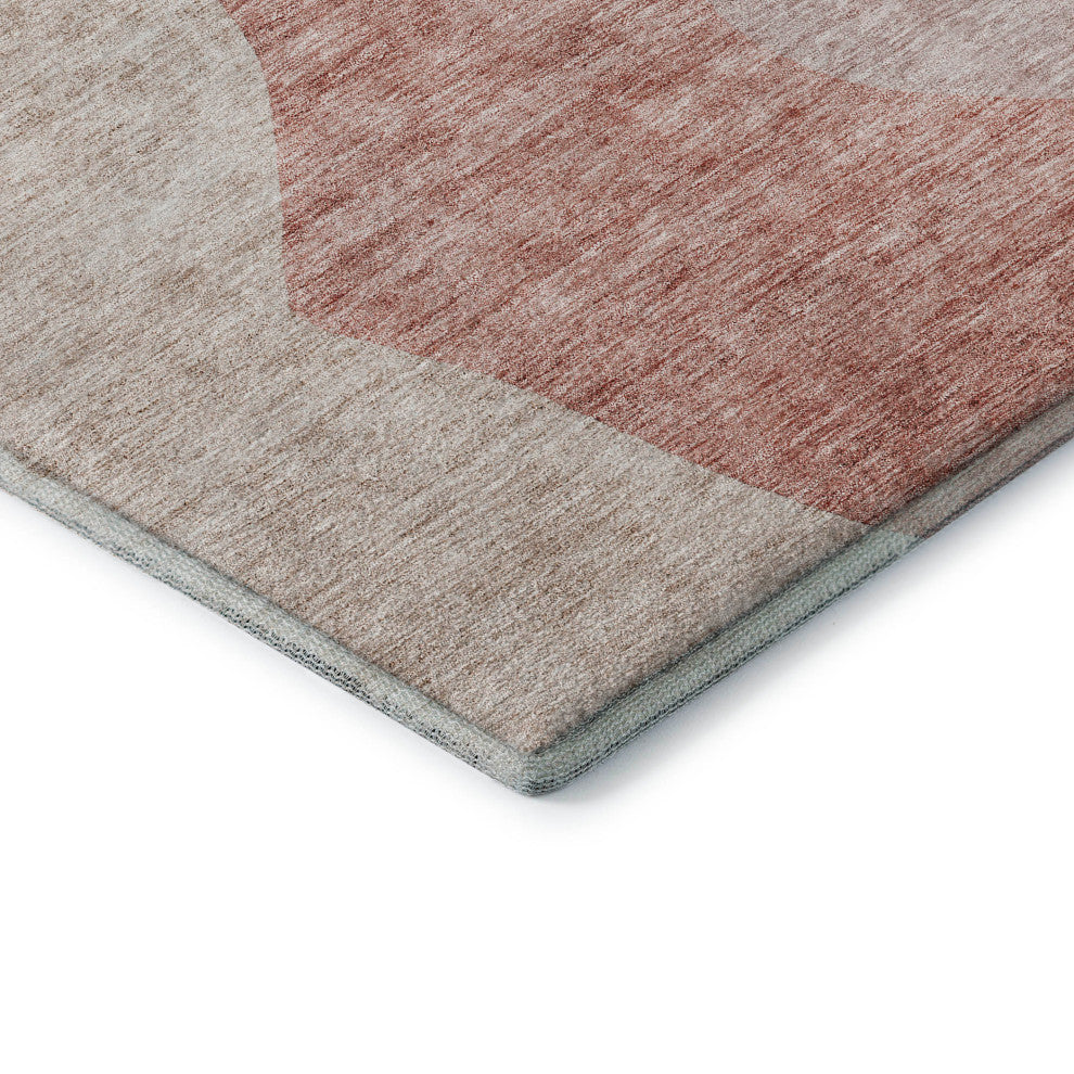 Premium Machine Washable Mayfield AMF665 Blush 8' x 10' Rug