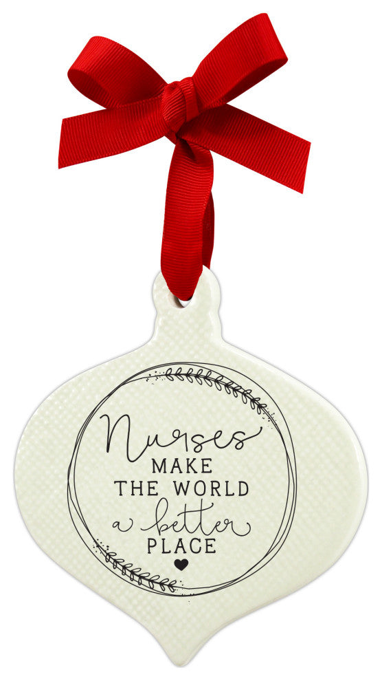 Ornament Doodle, Nurses Ribbon Hang