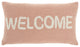 Nourison Home 12"x21" Mina Victory Tufted Welcome Blush Throw Pillows