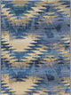 Unique Loom Blue Aztec Outdoor 2' 2 x 3' 0 Area Rug