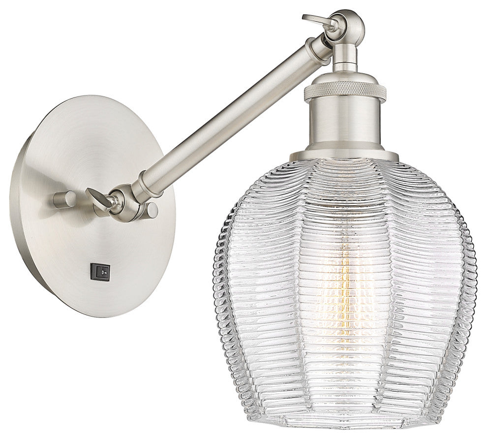 Innovations 317-1W-SN-G462-6-LED 1 LightSconce, Brushed Satin Nickel