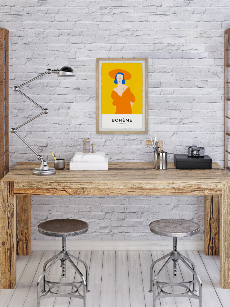 "Boheme Collection" Framed Painting Print, 8x12