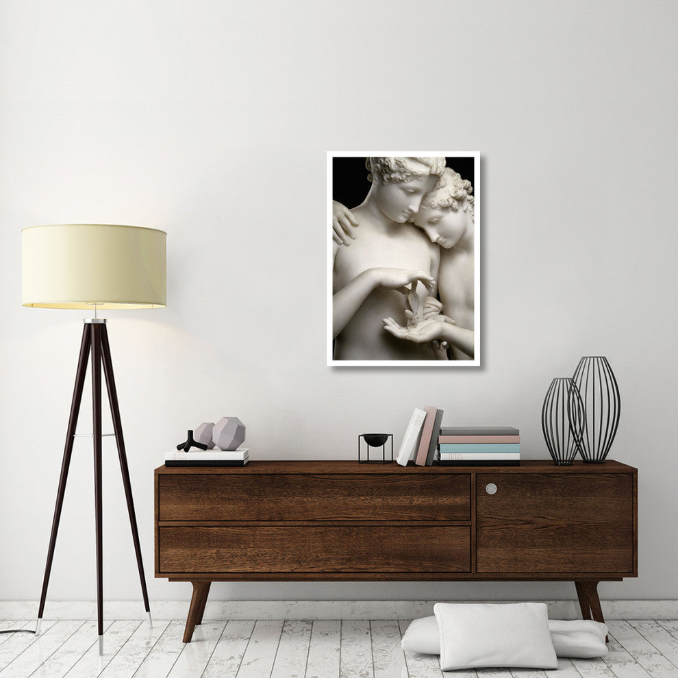 "Cupid and Psyche (Detail)" Digital Paper Print by Antonio Canova, 27"x38"