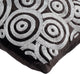 Gray Decorative Pillow Covers 22"x22" Velvet, Go Silver Rings