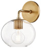 Margot 1-Light Wall Sconce, Aged Brass
