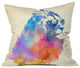 Robert Farkas Sunny Leo Outdoor Throw Pillow
