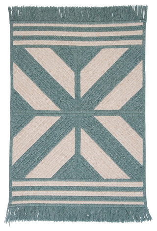 Colonial Mills Sedona ED49 Teal Modern Area Rug, 5'x8' Rectangular