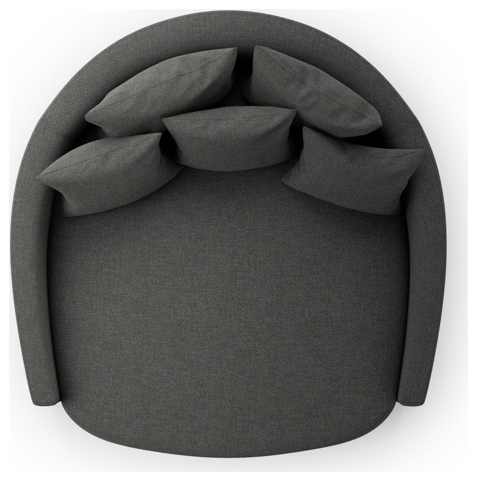 Chloe Media Lounger-Gibson Smoke