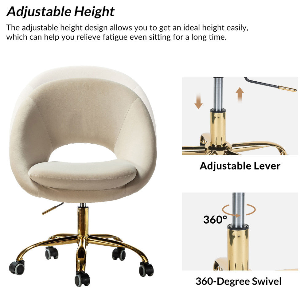Savas Task Chair, Tan