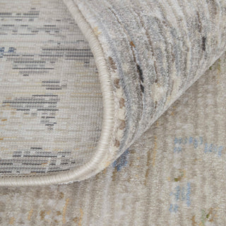 Maxin R39NU Modern/Casual/Industrial Rug, Ivory/Multi, 9'0"x12'8"