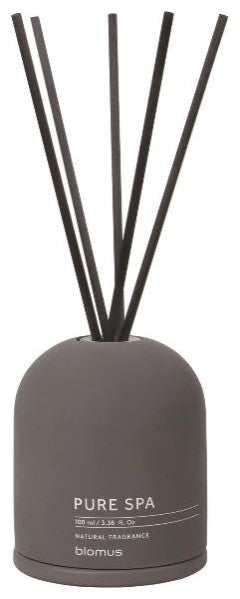 Fraga Room Fragance Set Magnet/Charcoal With Soft Linen Scent