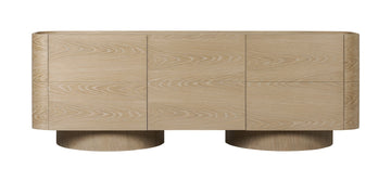 Bellevue 3-Dr Sideboard, Blonde Oak