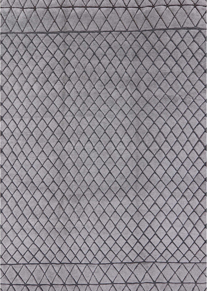 Ahgly Company Indoor Rectangle Mid-Century Modern Area Rugs, 7' x 9'