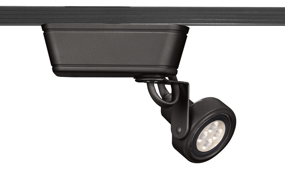 WAC Lighting LEDRangeLow Voltage Track Fixture 8W in Black for J Track