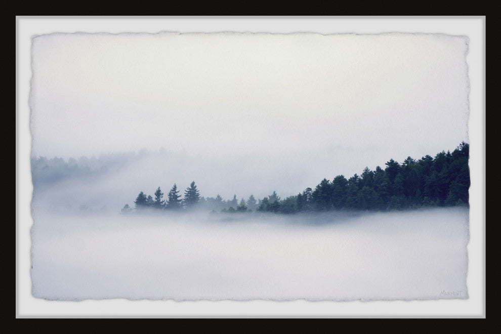 "Above the Sea of Fog" Framed Painting Print, 45x30