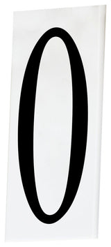 Maxim 53620 5" Tall House Number 0 - White