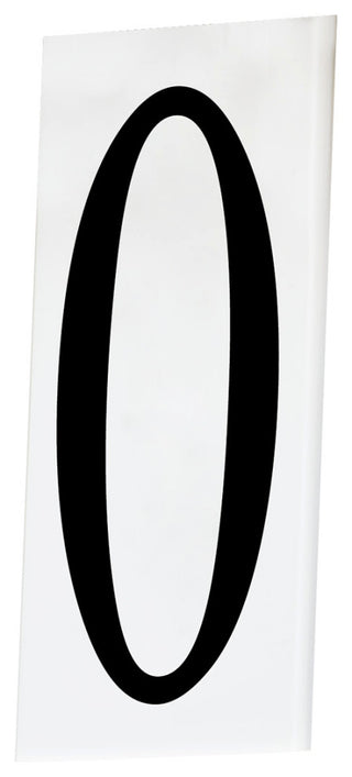 Maxim 53620 5" Tall House Number 0 - White