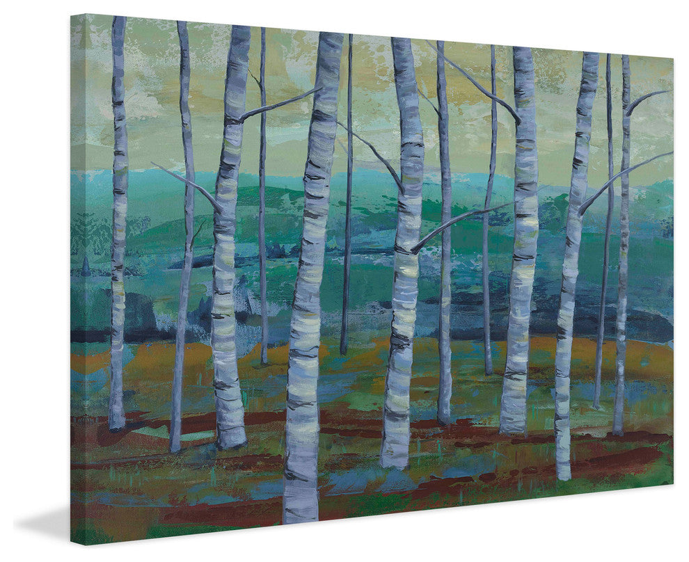 "Twilight Grove II" Painting Print on Canvas by Julie Joy