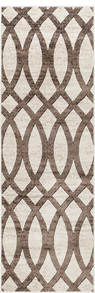 Unique Loom Brown Madison Rushmore 2' 0 x 6' 0 Runner Rug