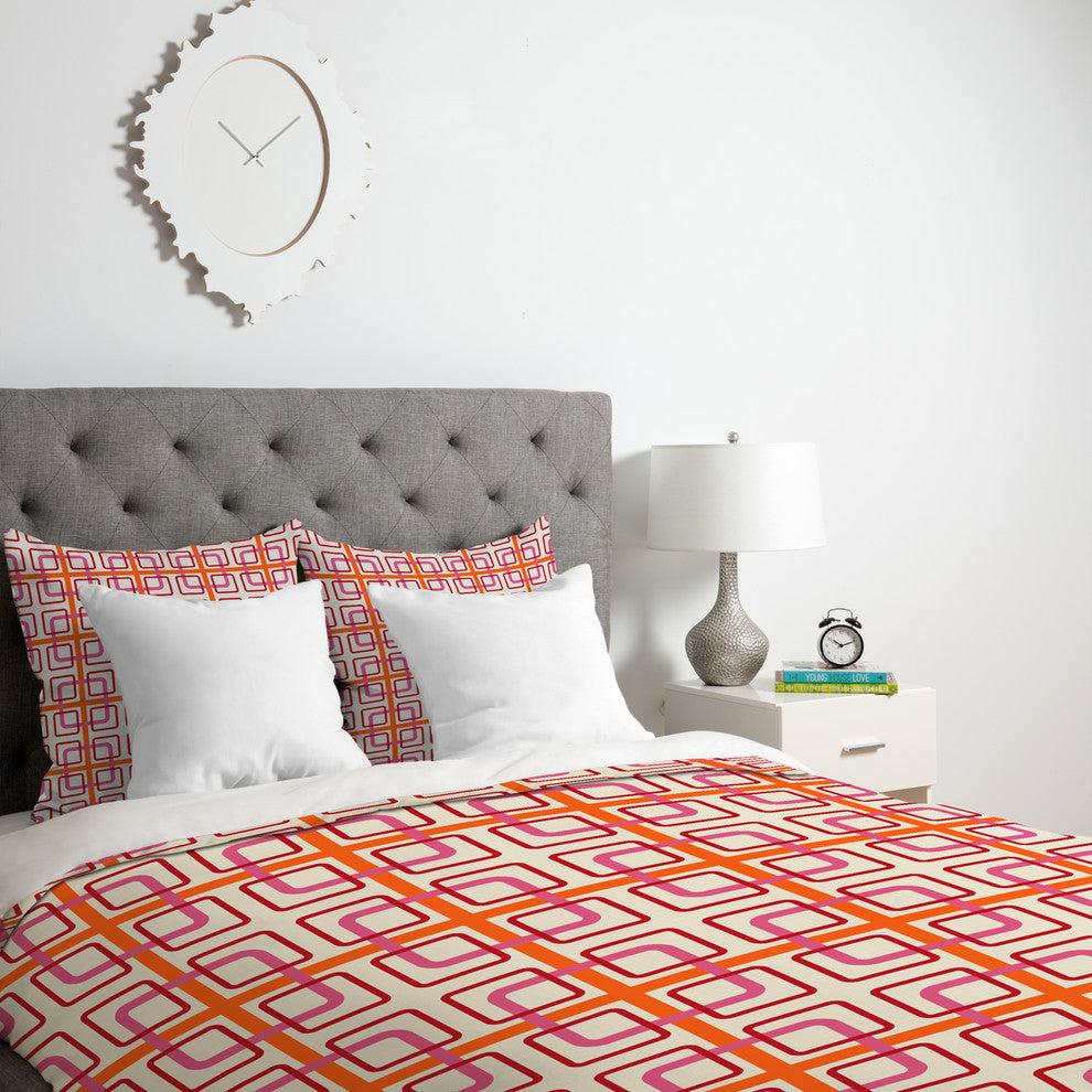 Deny Designs Caroline Okun Miami Knot Duvet Cover - Lightweight