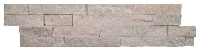 Arctic White 6x24 Ledger Panel, Sample