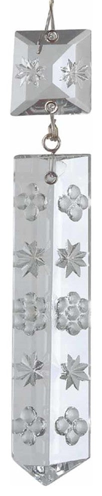 Prism Clear Crystal Star 3" |