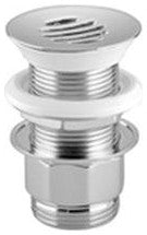 Dornbracht Mem Grated Waste for Basin, 1 1/4", Platinum Matte