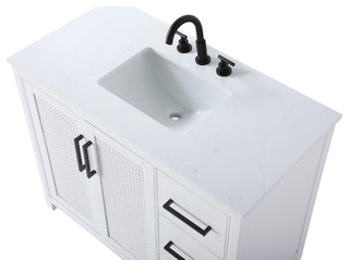 Elegant Lighting VF29542 Alina 42" - White