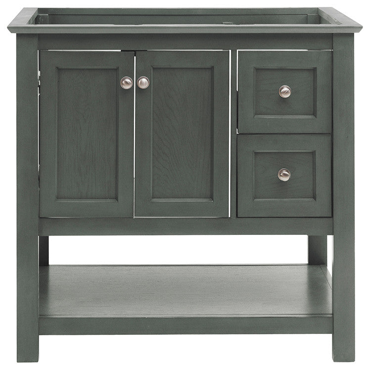 Fresca Manchester Regal 36" Gray Wood Veneer Cabinet