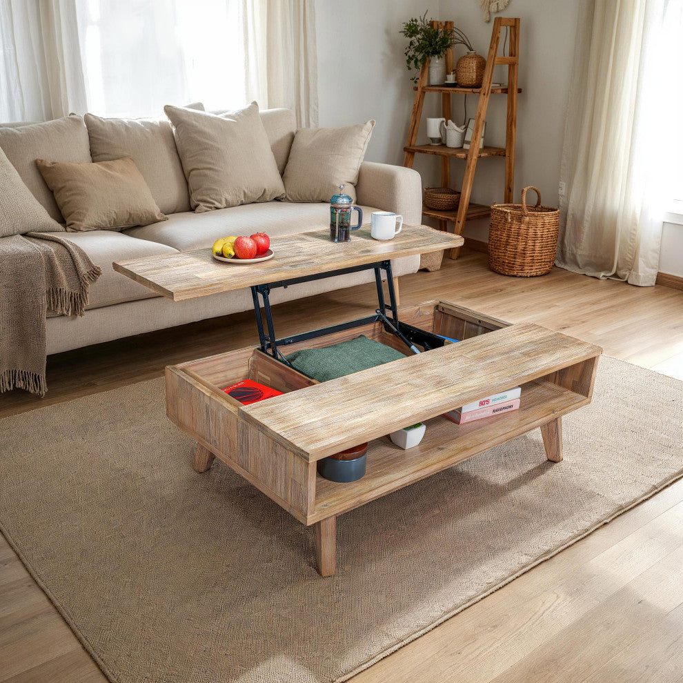 Gia 47" Wide Coffee Table With Lift Top